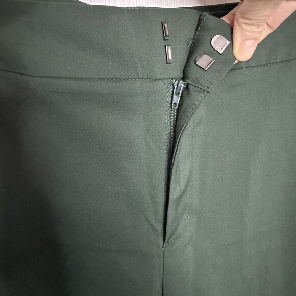 Eloquii Stretch Career Work Pants Green Size 20 30” Inseam - Picture 6 of 10